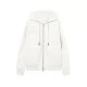 Hanorac OFF WHITE, Royal Team Embroidery Zip Hoodie, White - OMJA13RS26LEA00310