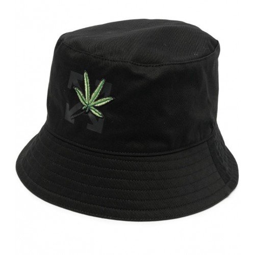 Palarie OFF-WHITE, Logo Bucket Hat, Logo Plant