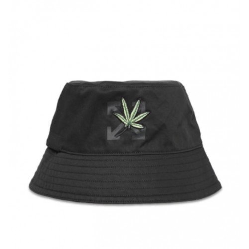 Palarie OFF-WHITE, Logo Bucket Hat, Logo Plant