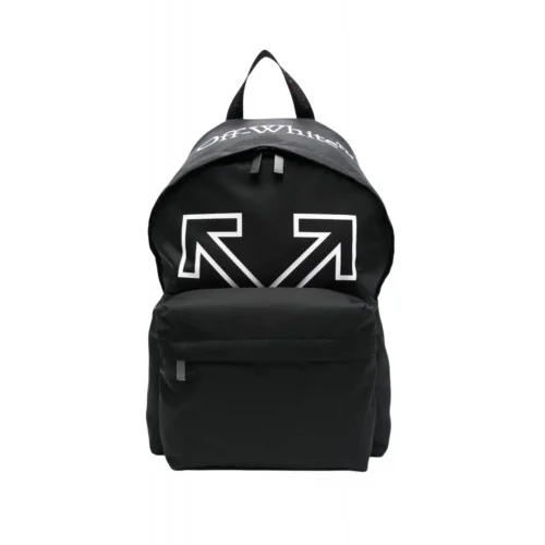 Rucsac OFF WHITE, Heritage backpack Black
