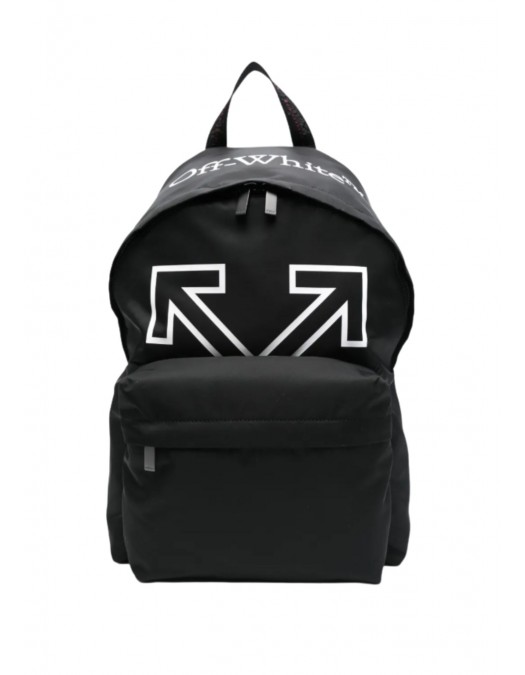 Rucsac OFF WHITE, Heritage backpack Black - OMNB126C99FAB0011001