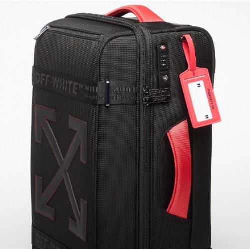 Troler OFF WHITE, arrows trolley luggage