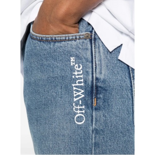 Jeans OFF WHITE, Half Arrow tapered jeans