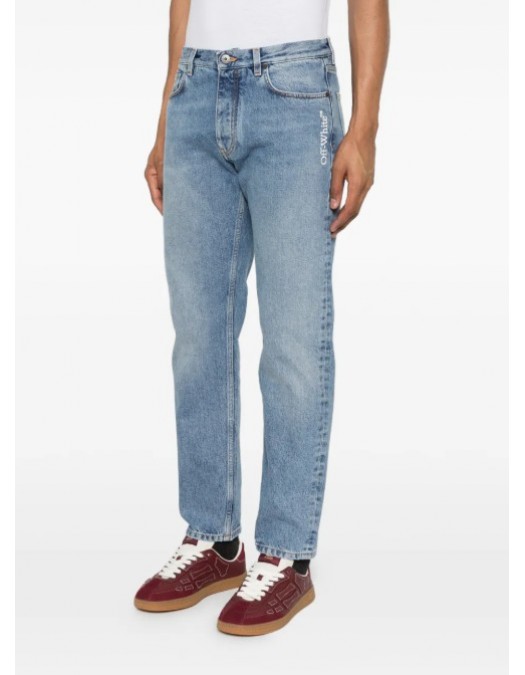 Jeans OFF WHITE, Half Arrow tapered jeans - OMYA175S26DEN00240