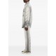 Camasa OFF WHITE, Diagonal Embroidery faded overshirt - OMYD05VS26D003020