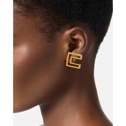 Cercei ELISABETTA FRANCHI, Earrings with rhinestones