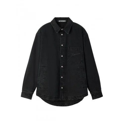 Camasa JACQUEMUS, The Boulanger shirt, Negru