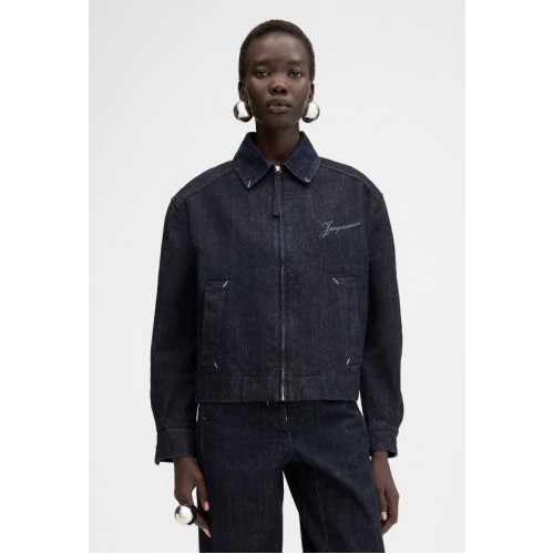 JACHETA JACQUEMUS, The Canevas de-Nîmes denim jacket