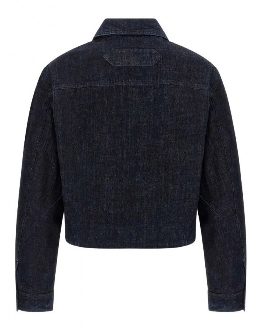 JACHETA JACQUEMUS, The Canevas de-Nîmes denim jacket - OUW00100AD00036390F