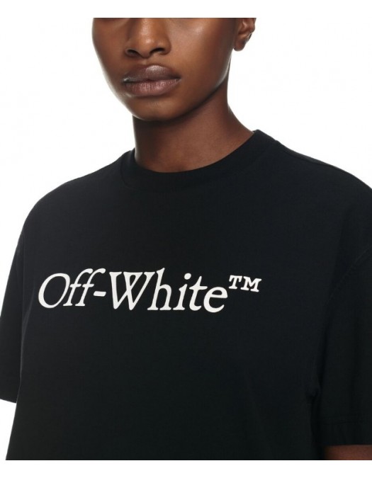 Tricou OFF WHITE with Off-White logo print, Regular - OWAA089C99JER0031001
