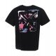 Tricou OFF WHITE, Paint Graphic, Negru - OWAA089F22JER0081084