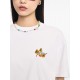 Tricou OFF WHITE, Motiv Floral - OWAA089F24JER0010184