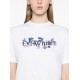 Tricou OFF WHITE, Blue Flowers, White - OWAA089F24JER0030184