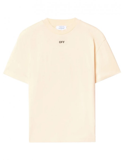 Tricou OFF WHITE, Cloud Arrows, Light Beige - OWAA089S25JER0050B10