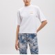 Tricou OFF WHITE, Logo Print, Roses Arrow, White - OWAA124S25JER0010110