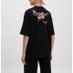 Tricou OFF WHITE, Springtime Print, Logo Insert, Black - OWAA134S25JER0011001