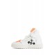 Sneakers OFF WHITE, 3.0 Off Court, Women, Orange Details, Arctic White - OWIA112C99LEA0050120