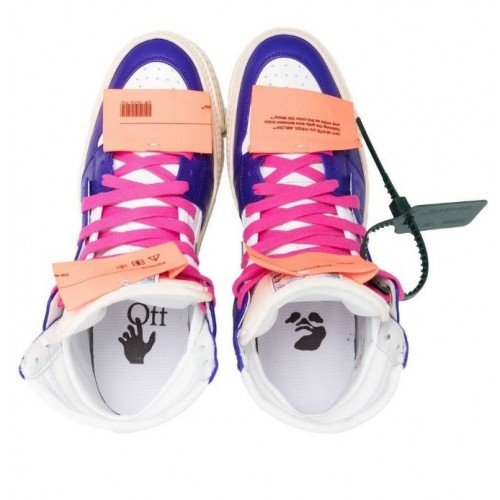 Sneakers OFF WHITE  Court, OFF-COURT, Blue Leather