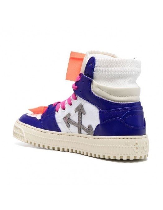 Sneakers OFF WHITE  Court, OFF-COURT, Blue Leather - OWIA112F22LEA0010135