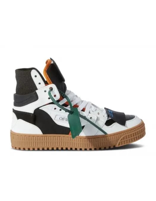 Sneakers Off White, Court 3.0 Black White - OWIA112F23LEA0021001