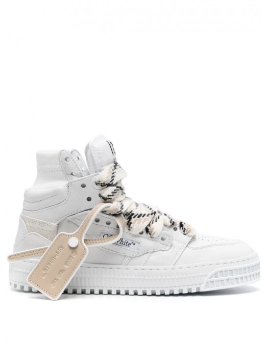 SNEAKERS OFF WHITE, 3.0 Off Court, White, Zigzag Details, Women - OWIA112F24LEA0020101