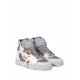 SNEAKERS OFF WHITE, 3.0 Off Court, Grey Glitter, Women - OWIA112F24LEA0040972