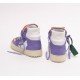 Sneakers OFF WHITE, Court 3.0 Lila - OWIA112S23LEA0010137