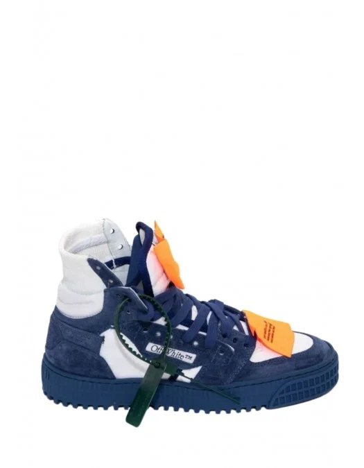 REVERIE 200 × 3 SNEAKERS OFF WHITE Court, OFF-COURT 3.0, Bleumarin
