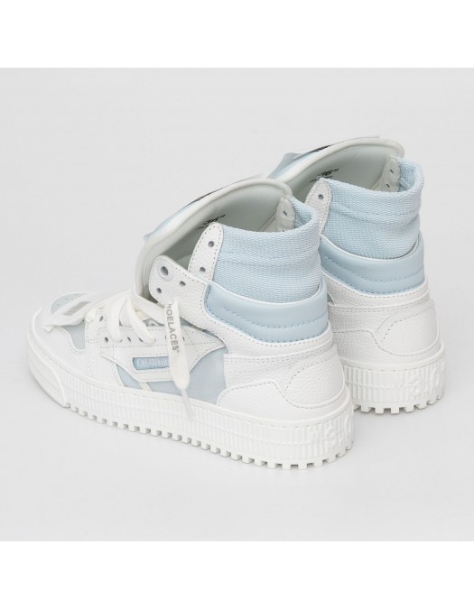 Sneakers OFF WHITE, 3.0 Off Court Lace-Up, Blue - OWIA112S25LEA0050104