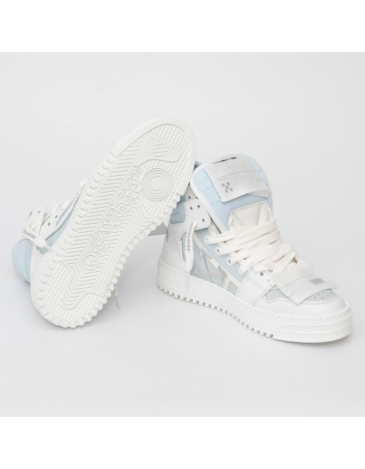 Sneakers OFF WHITE, 3.0 Off Court Lace-Up, Blue - OWIA112S25LEA0050104