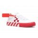 Sneakers OFF WHITE, Alb cu dungi rosii - OWIA178R21FAB0010125