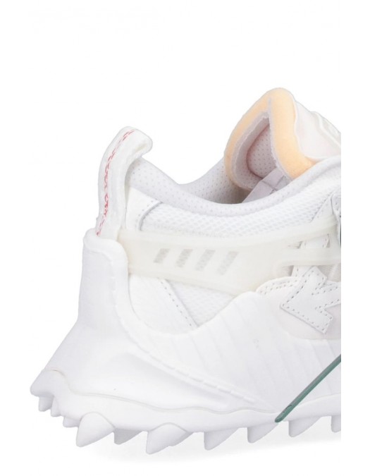 SNEAKERS OFF WHITE, Odsy 1000, FULL White, Green tag - OWIA180C99FAB0010100