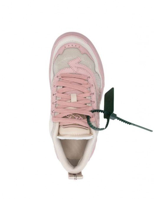 Sneakers Off White, Pink Odsy 1000, Tag Verde - OWIA180F22FAB0016130