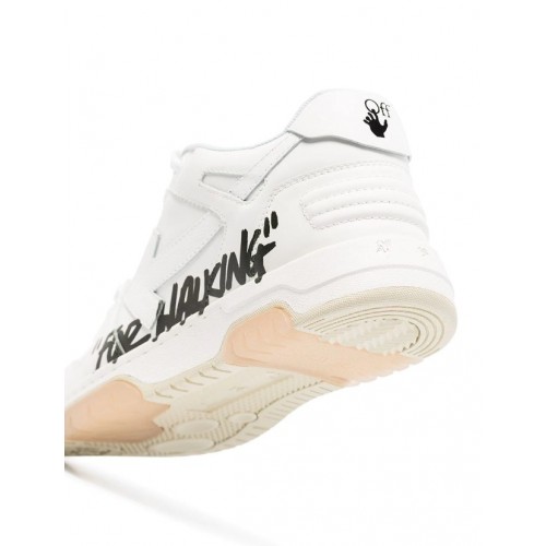 Sneakers OFF WHITE, OUT OF OFFICE For Walking, Alb Sneakers OFF WHITE, OUT OF OFFICE For Walking, Alb