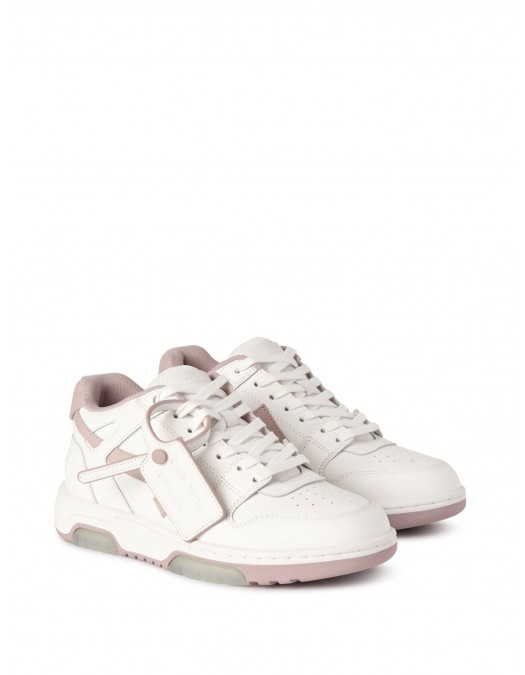 SNEAKERS OFF WHITE,  Out Of Office, Light Pink - OWIA259C99LEA0050130