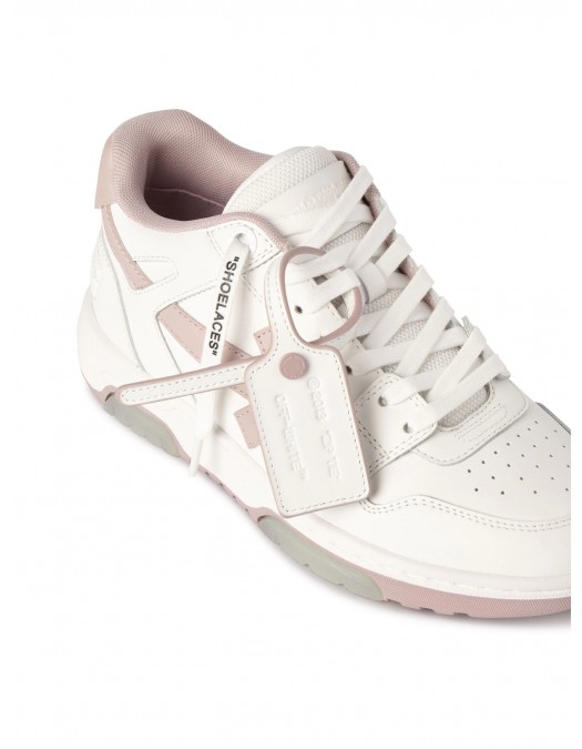 SNEAKERS OFF WHITE,  Out Of Office, Light Pink - OWIA259C99LEA0050130