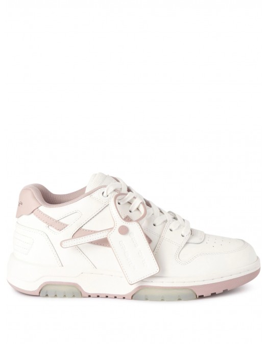 SNEAKERS OFF WHITE,  Out Of Office, Light Pink - OWIA259C99LEA0050130