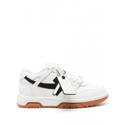Sneakers OFF WHITE, Out Of Office, Lace Up, Black Arrow, White Sneakers OFF WHITE, Out Of Office, Lace Up, Black Arrow, White