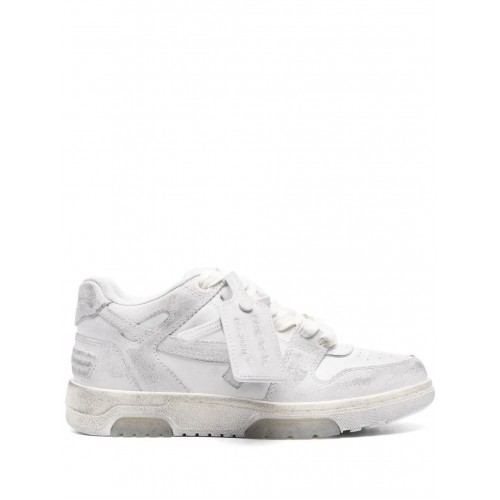 Sneakers OFF WHITE, Out of Office, Women, Vintage Leather, White Sneakers OFF WHITE, Out of Office, Women, Vintage Leather, White
