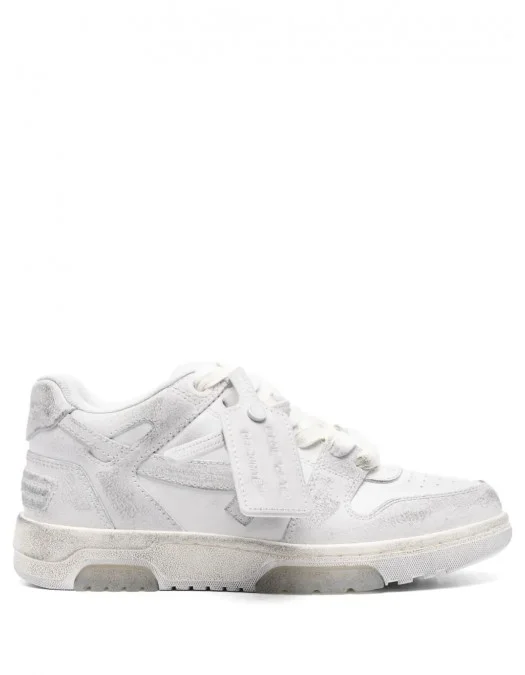 Sneakers OFF WHITE, Out of Office, Women, Vintage Leather, White
