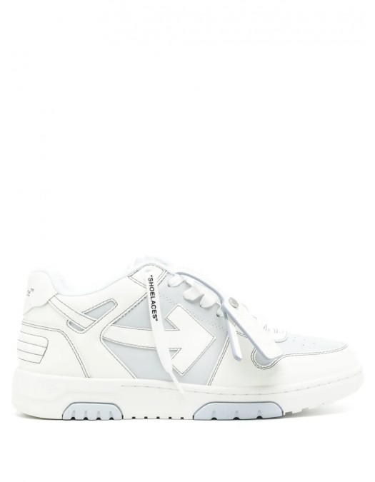 Sneakers OFF WHITE, Out Of Office, Grey Leather, White - OWIA259C99LEA0144001