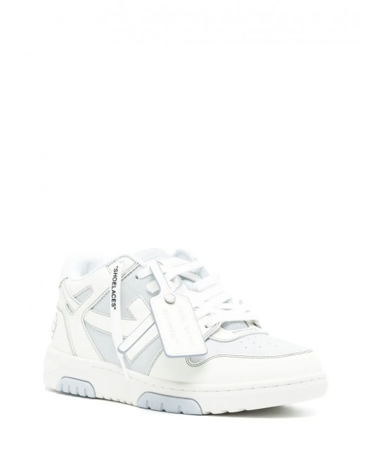 Sneakers OFF WHITE, Out Of Office, Grey Leather, White - OWIA259C99LEA0144001