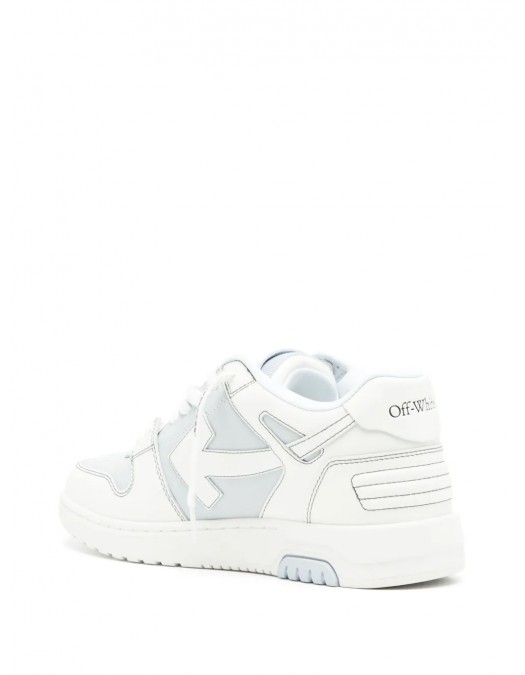 Sneakers OFF WHITE, Out Of Office, Grey Leather, White - OWIA259C99LEA0144001