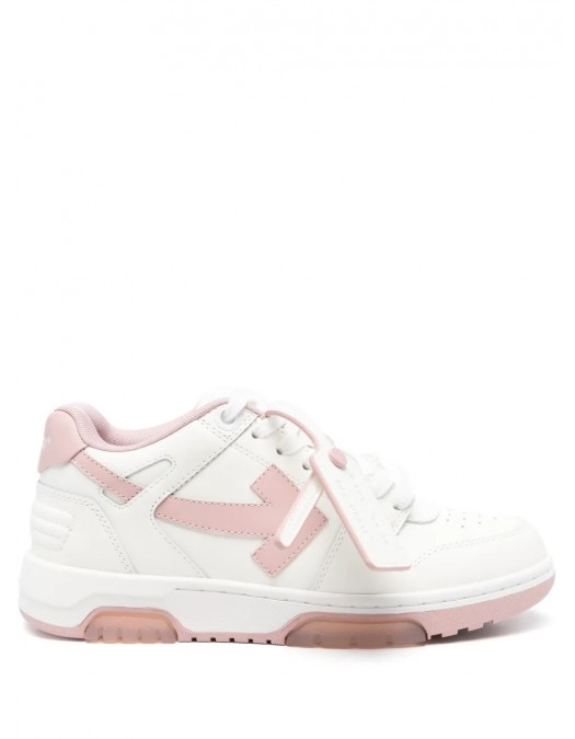 Sneakers OFF WHITE, Out Of Office, Pink Leather, White - OWIA259C99LEA0180130