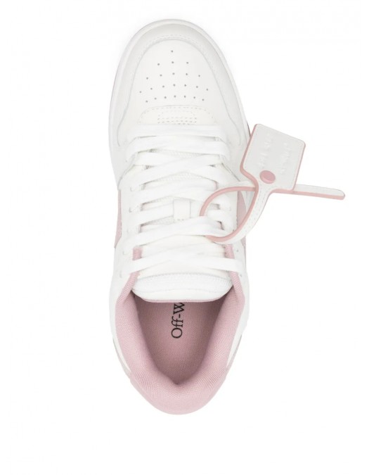 Sneakers OFF WHITE, Out Of Office, Pink Leather, White - OWIA259C99LEA0180130