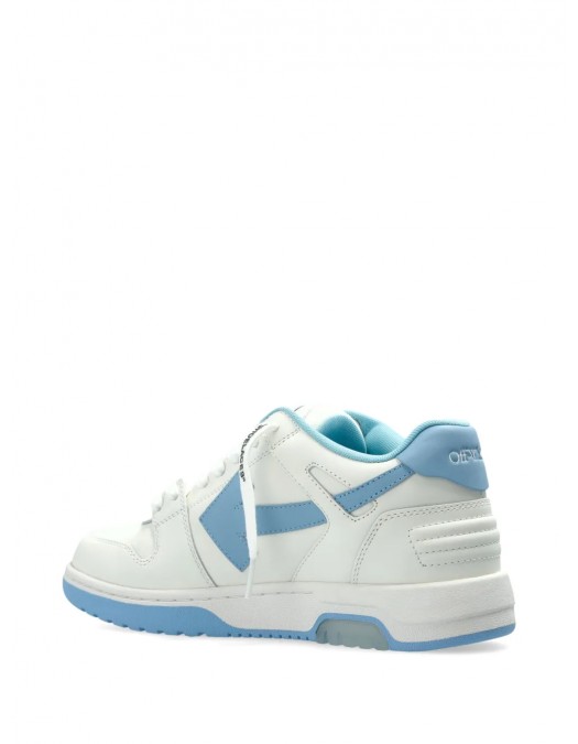 Sneakers OFF WHITE, Out Of Office, Baby Blue Leather, White - OWIA259C99LEA0180140