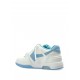 Sneakers OFF WHITE, Out Of Office, Baby Blue Leather, White - OWIA259C99LEA0180140