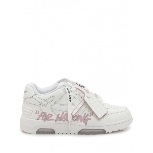 Sneakers OFF WHITE, Out Of Office For Walking Pink, Women, White Sneakers OFF WHITE, Out Of Office For Walking Pink, Women, White