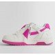 SNEAKERS OFF WHITE, Out Of Office, White Pink - OWIA259F22LEA0010132