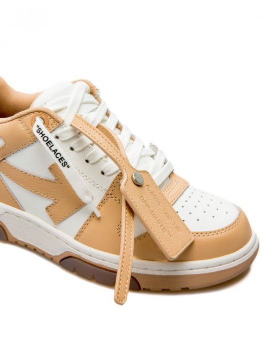 SNEAKERS OFF WHITE, Out Of Office, For Walking Beige - OWIA259F22LEA0010134